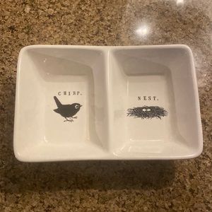 Rae Dunn Chirp And Nest Candy Dish